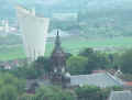 Le chteau d'eau, et l'glise Ste-Barbe